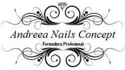 Logotipo Andreea Nails Concept